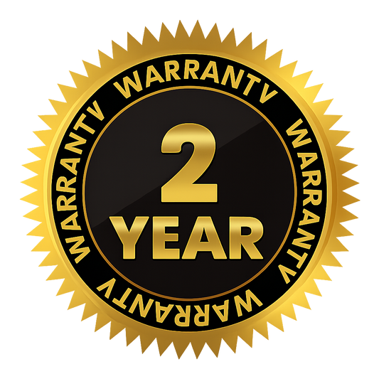 2-Year Warrenty